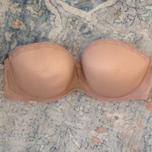 Freya 34J Strapless Nude Bra